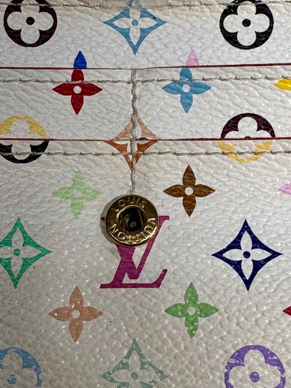 Louis Vuitton Murakami Sarah Wallet Multicolor Monogram Canvas - Picture 3 of 13